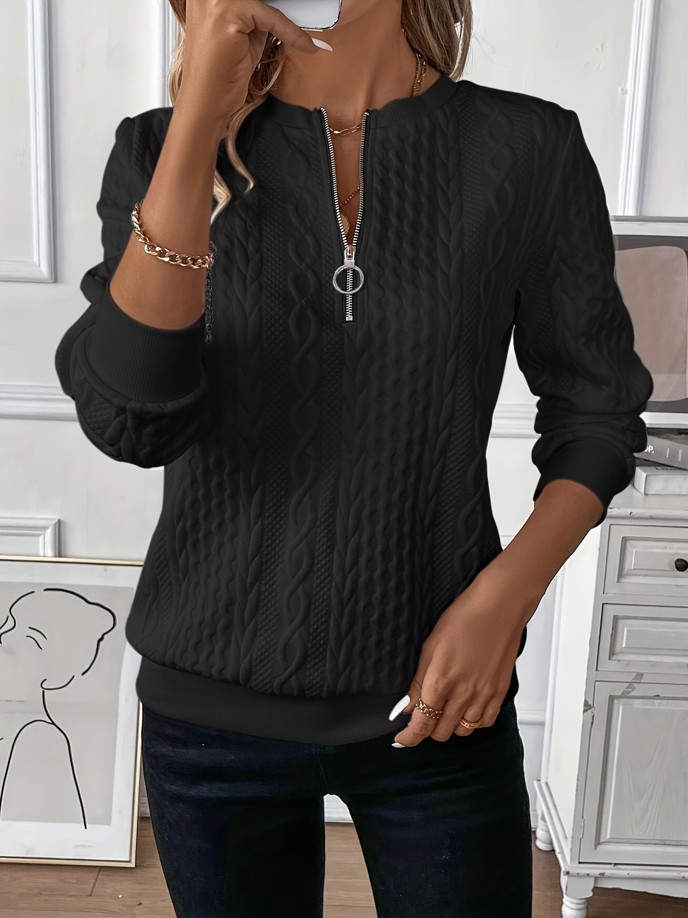 Chic Lily Knit Sweater for Stylish Comfort
