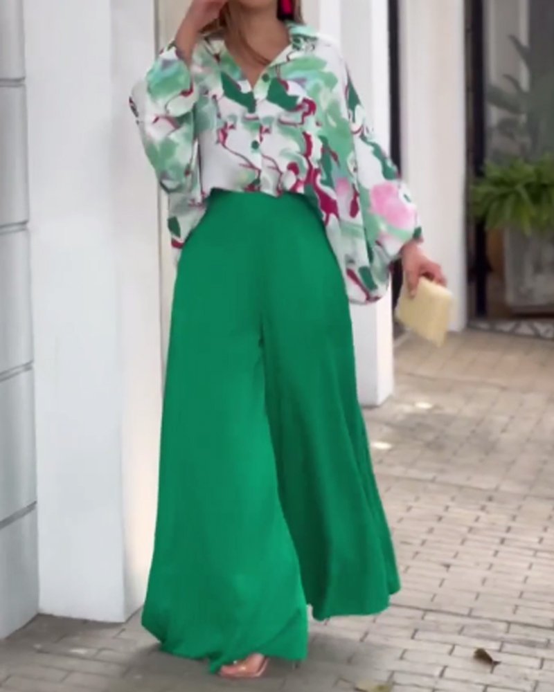 Shirt and Trouser Set for Stylish Everyday Wear