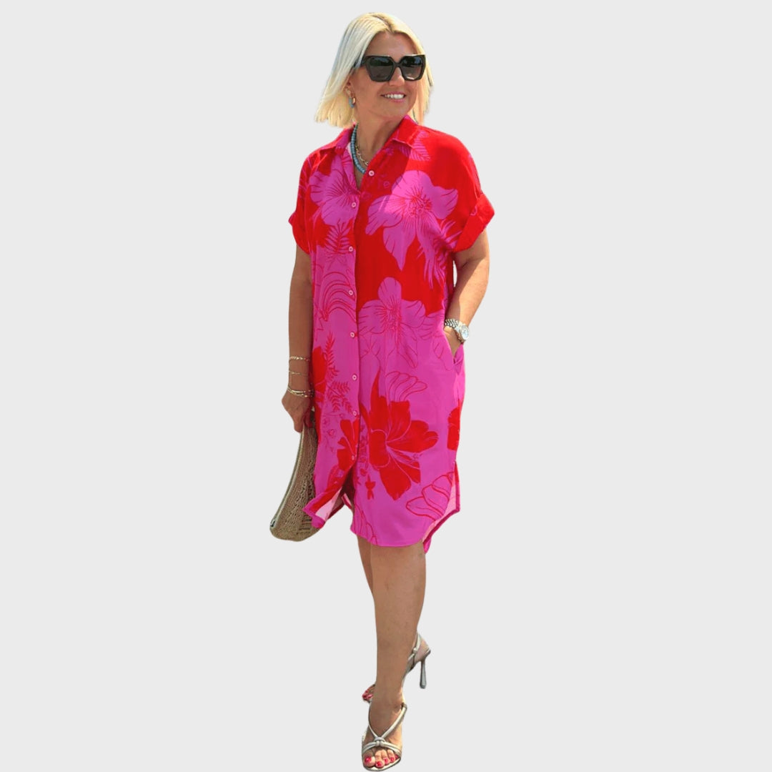 Women's Floral Print Dress