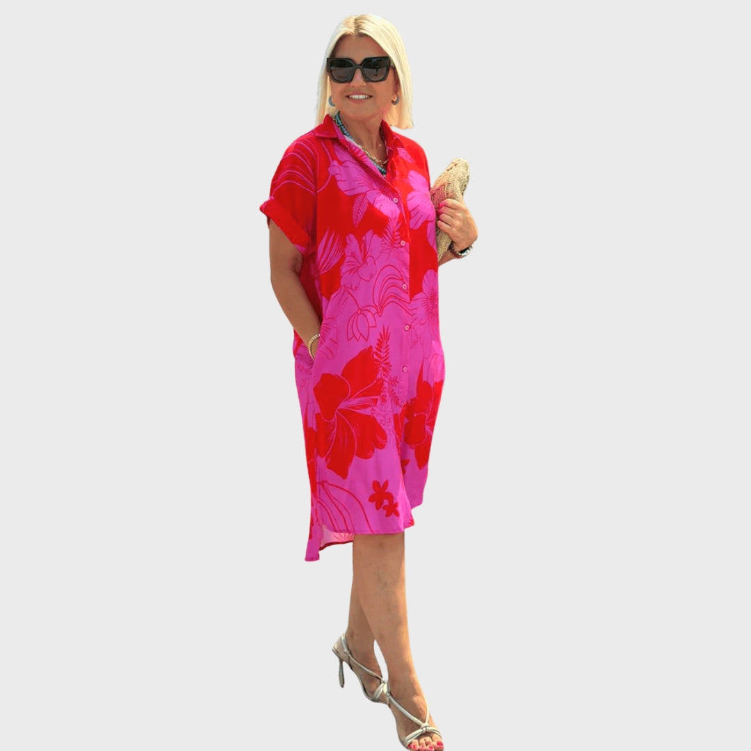 Women's Floral Print Dress