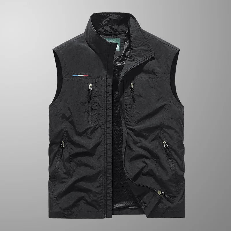 Breathable Outdoor Cargo Vest for Active Lifestyle