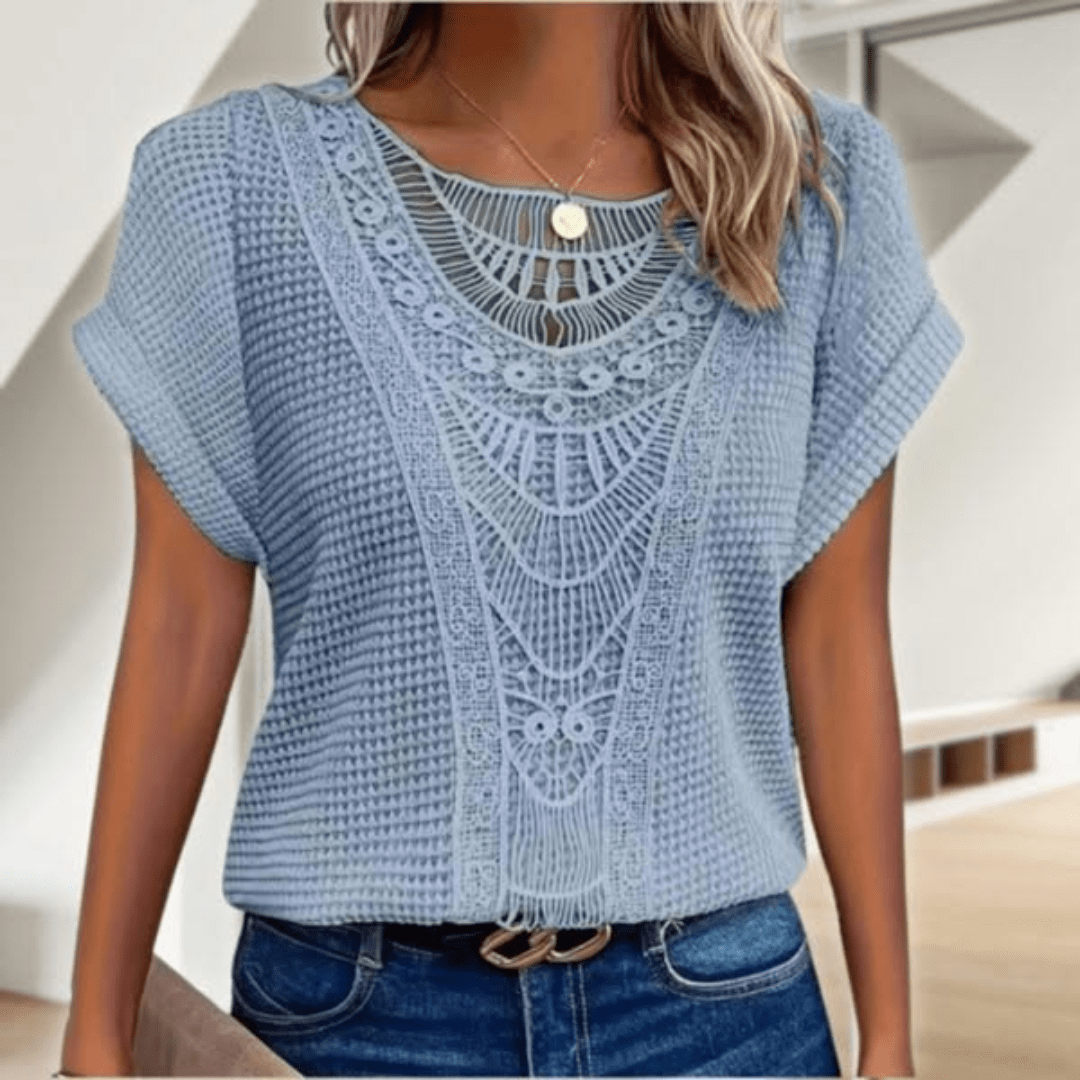 Elegant Ibiza-Style Blouse for Effortless Chic
