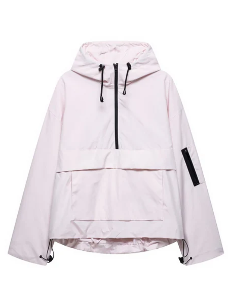 Cozy Water-Resistant Puffer Coat Windbreaker