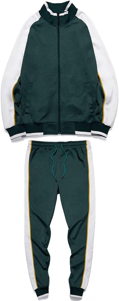 Men's Tracksuit: Full-Zip Jacket, Raglan Sleeves
