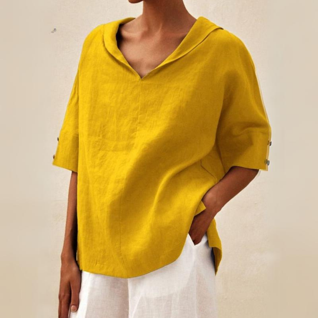 Casual Loose-Fit Women's Blouse – Comfortable & Stylish