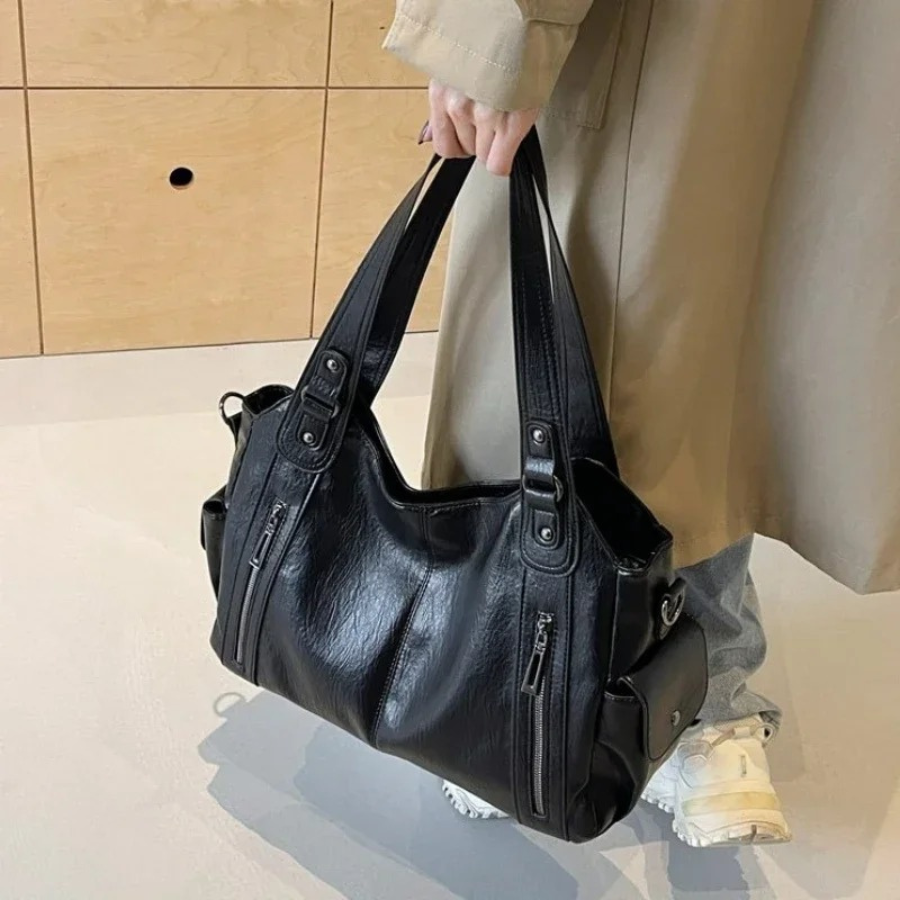 Women’s Classic Multi-Compartment Shoulder Bag