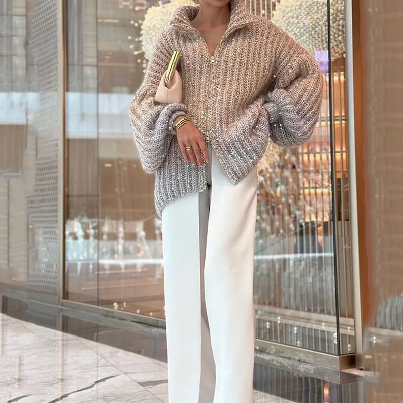 Elegant Knit Sweater for Luxurious Comfort and Style