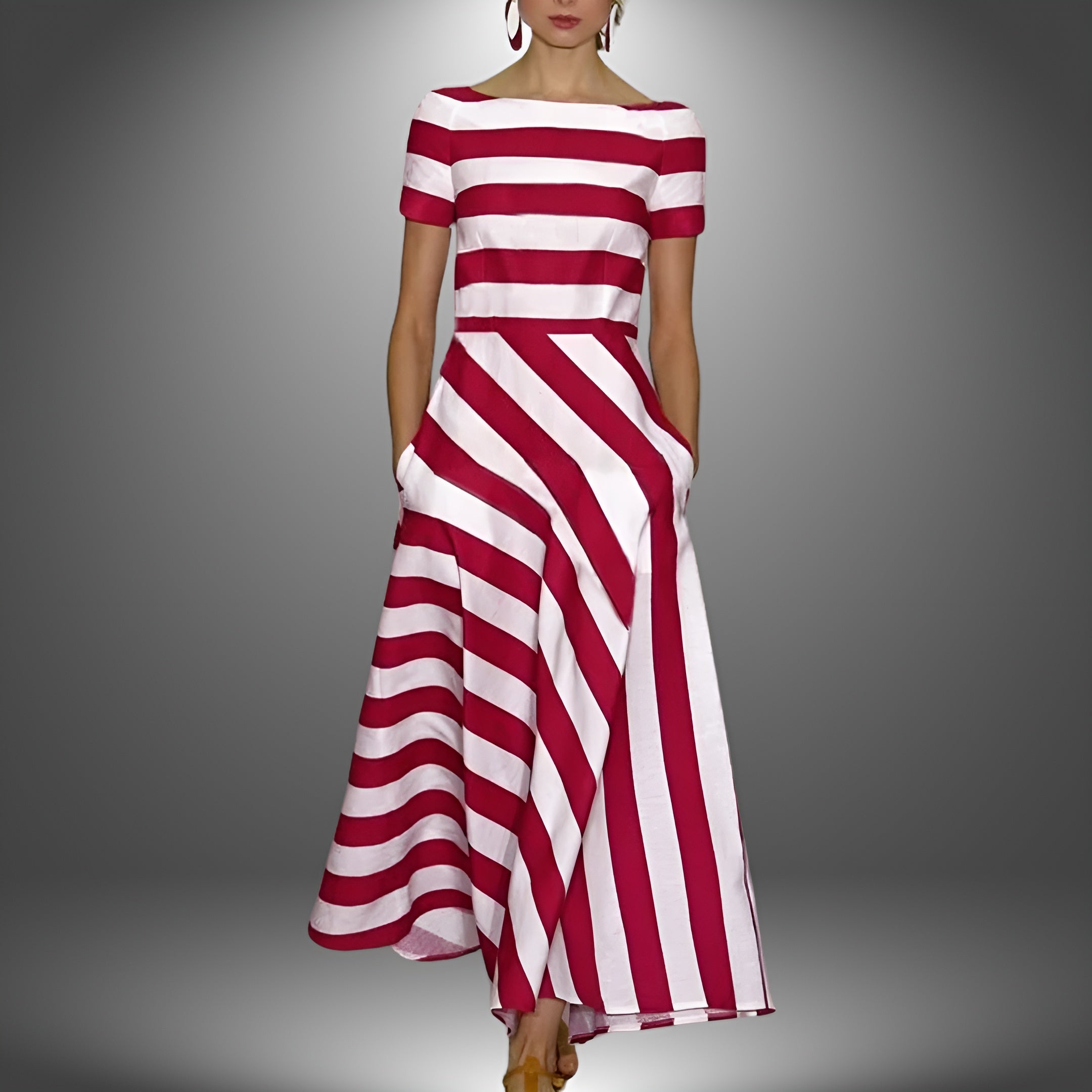 Striped Summer Dress – Lightweight & Stylish