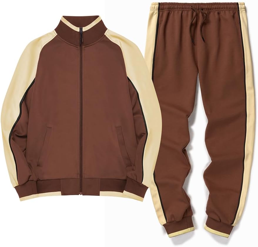 Men's Tracksuit: Full-Zip Jacket, Raglan Sleeves