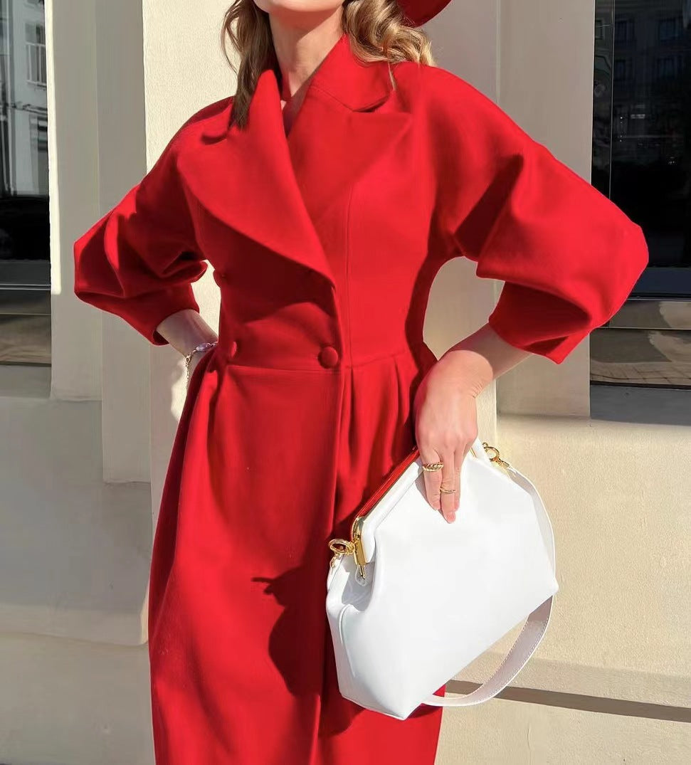 Elegant Long Coat for Women - Stylish and Warm Outerwear