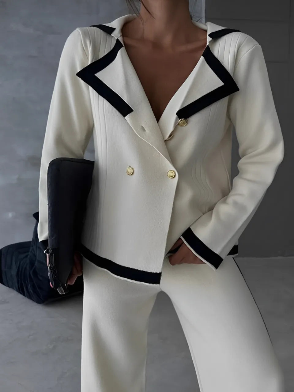 Elegant Melinda Two-Piece Outfit for Effortless Style