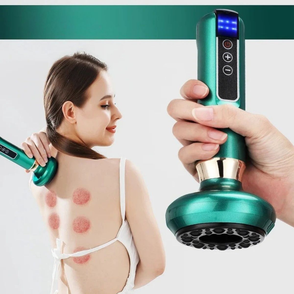 Electric Cupping Massager with Infrared Heat