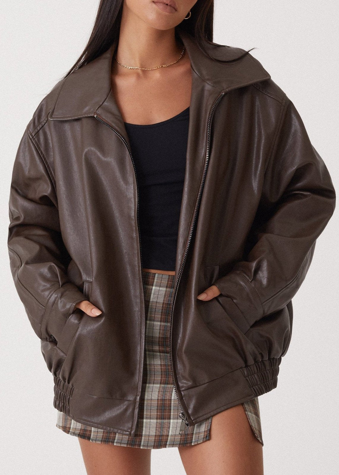 Women’s Leather Jacket – Biker-Inspired Elegance