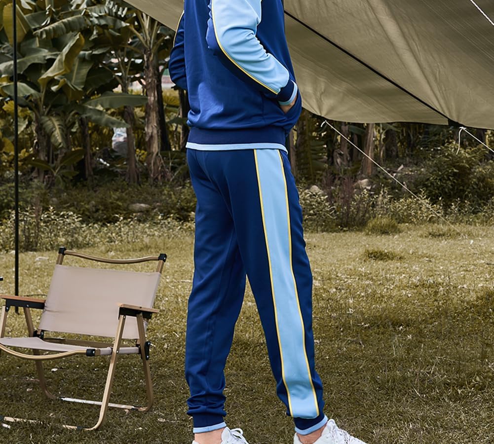Men's Tracksuit: Full-Zip Jacket, Raglan Sleeves