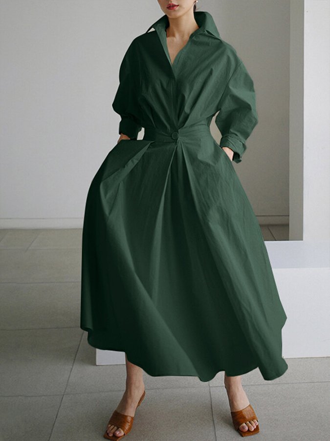 Long Sleeve Dress with Elegant Design and Comfortable Fit