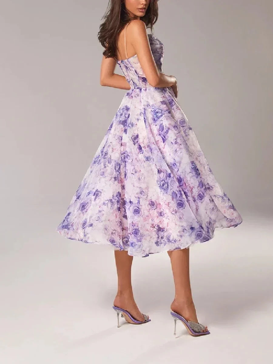 Luxe Strapless Dress with Elegant Fit