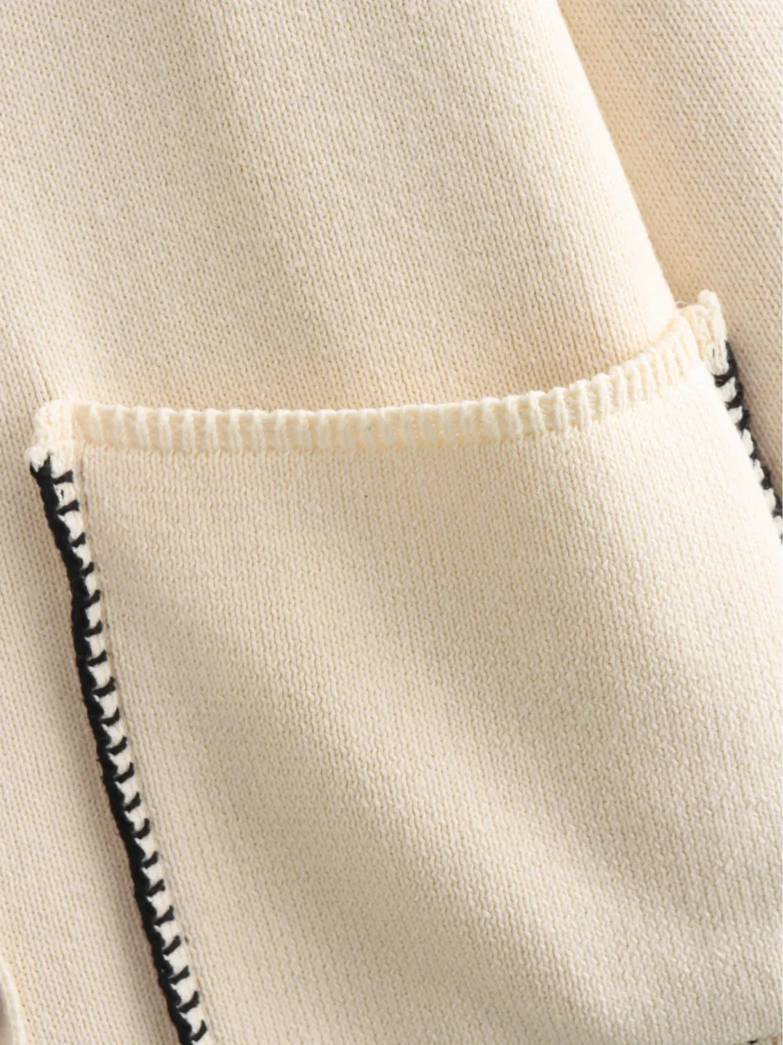 Cozy Knit Cardigan with Pockets and Button Closure
