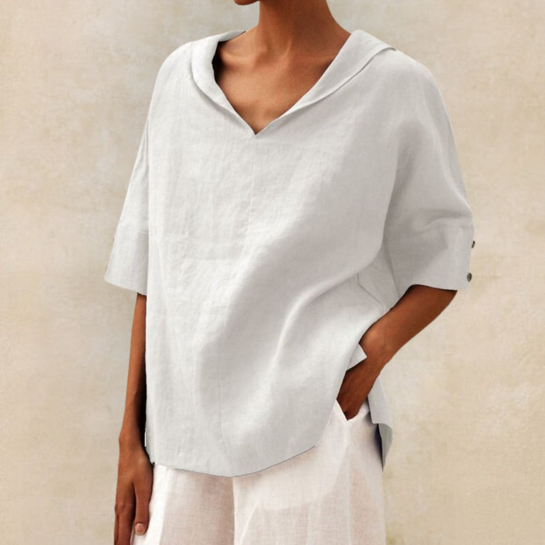 Casual Loose-Fit Women's Blouse – Comfortable & Stylish