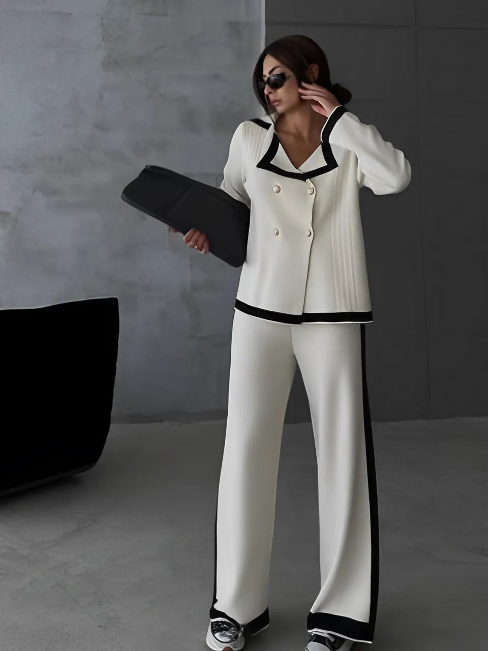 Elegant Melinda Two-Piece Outfit for Effortless Style