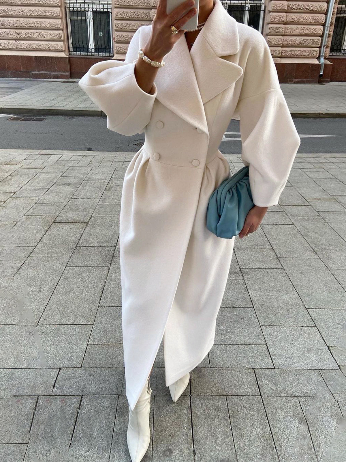 Elegant Long Coat for Women - Stylish and Warm Outerwear