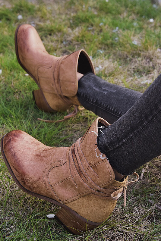 Women's Short Country Boots - Stylish & Comfortable Footwear