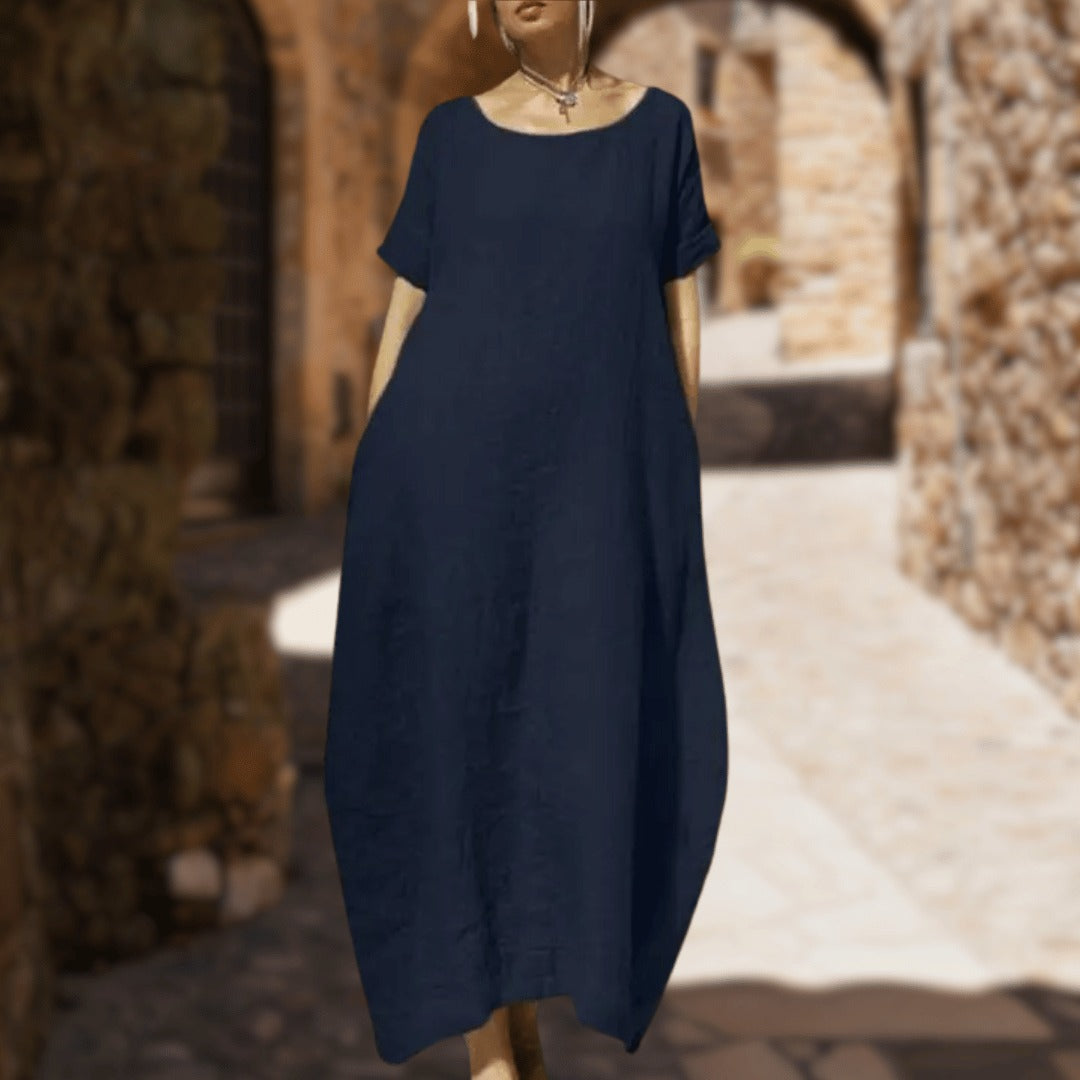Loose Cut Maxi Dress for Effortless Style and Comfort
