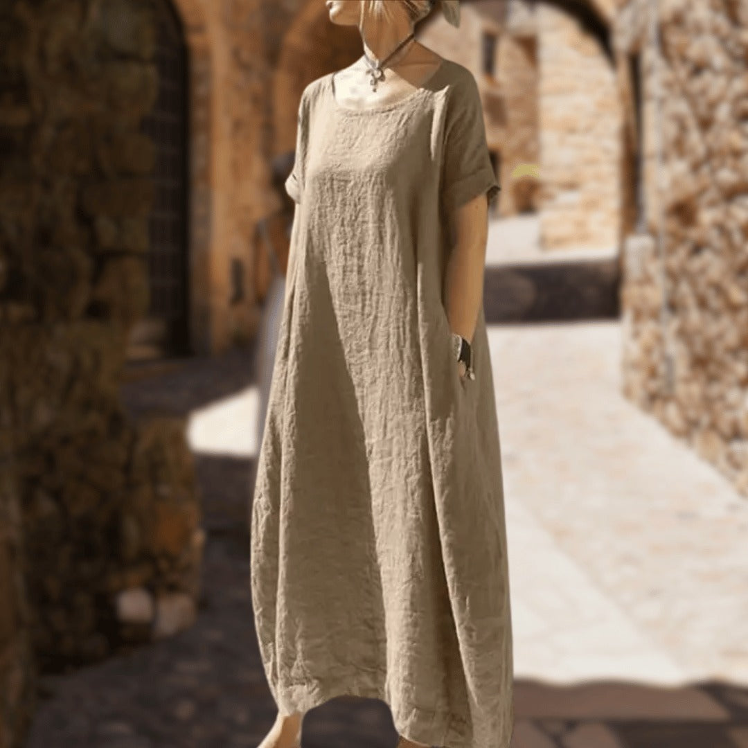 Loose Cut Maxi Dress for Effortless Style and Comfort