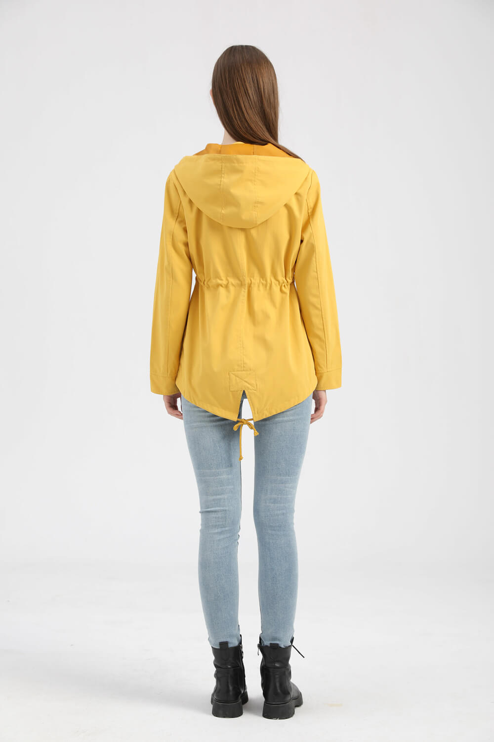 Hooded Windbreaker Jacket for Men and Women in London Style