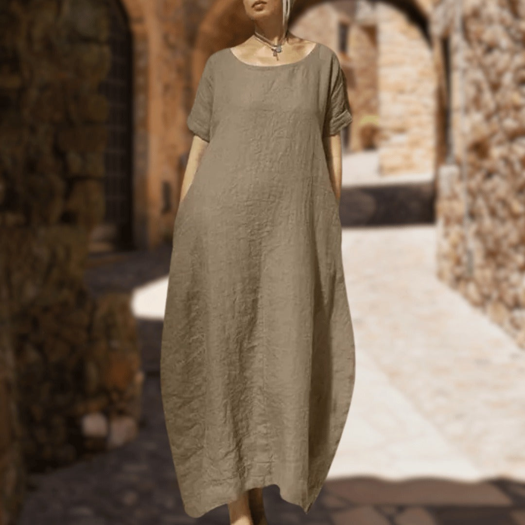 Loose Cut Maxi Dress for Effortless Style and Comfort
