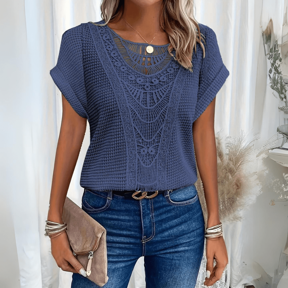 Elegant Ibiza-Style Blouse for Effortless Chic