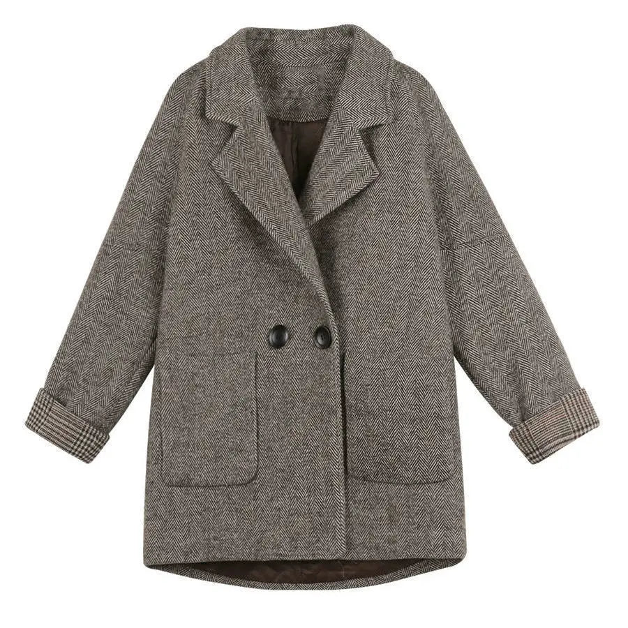 Classic Oversized Wool Coat for Ultimate Comfort and Style