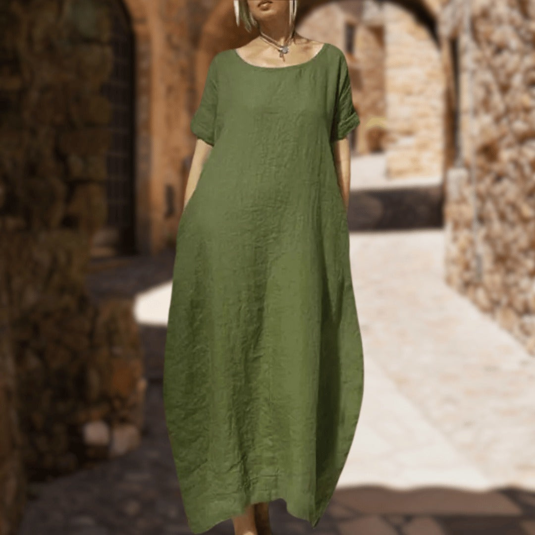 Loose Cut Maxi Dress for Effortless Style and Comfort
