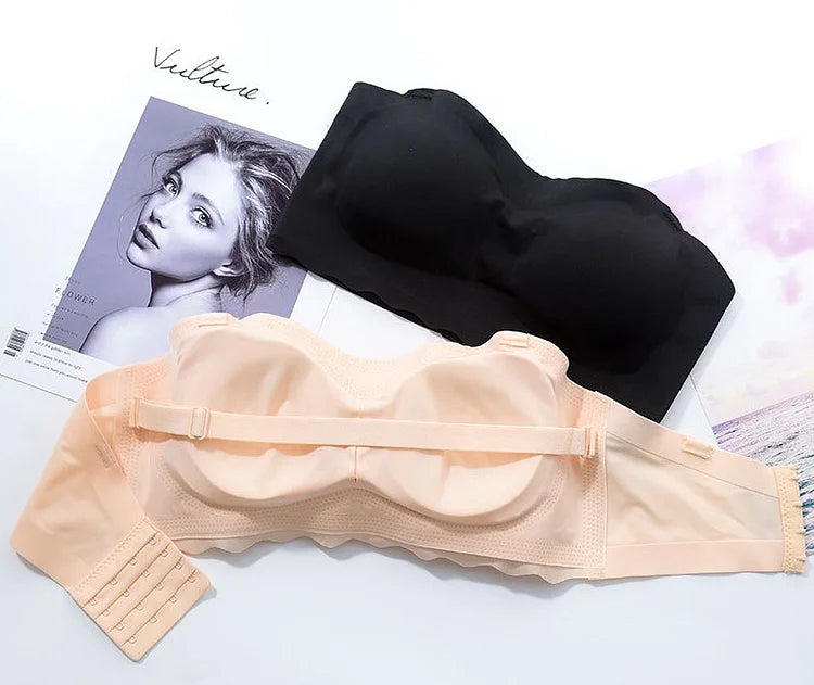 LuxeLift Seamless Strapless Bra for All-Day Comfort and Support