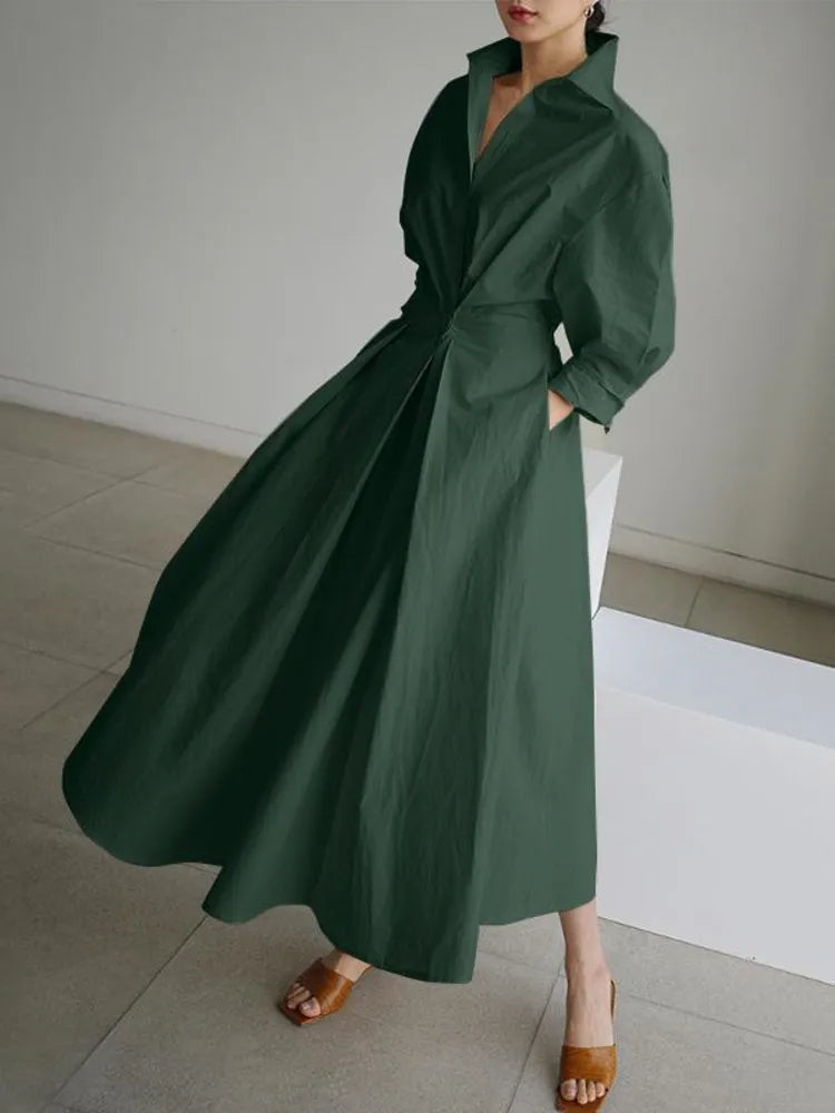 Long Sleeve Dress with Elegant Design and Comfortable Fit