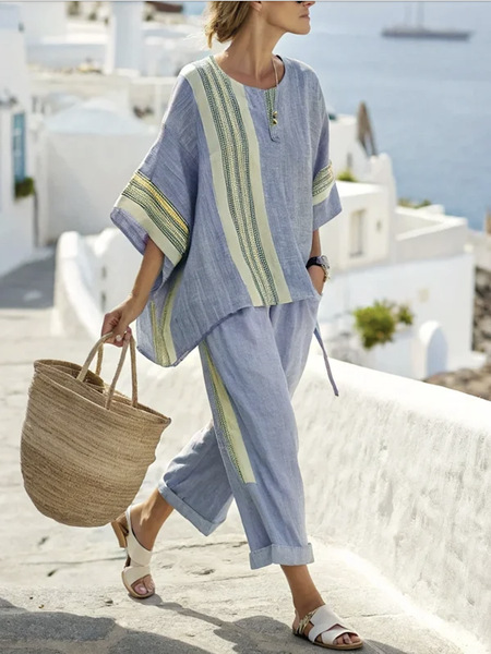 Relaxed Two-Piece Lounge Set – Comfortable & Stylish