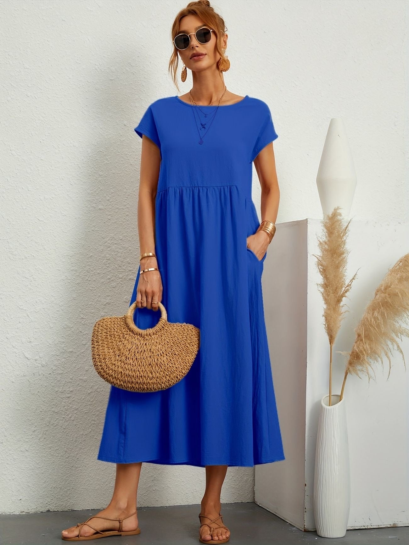 Casual Midi Dress for Everyday Wear
