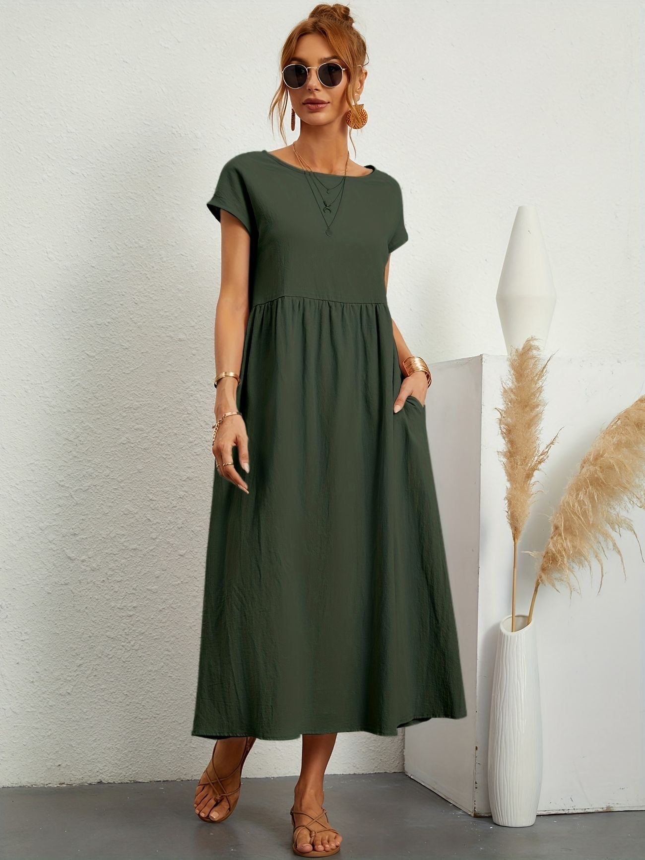 Casual Midi Dress for Everyday Wear