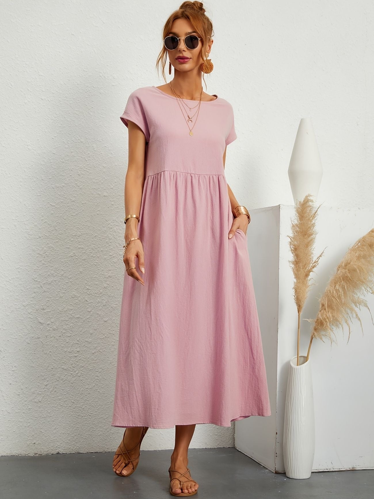 Casual Midi Dress for Everyday Wear