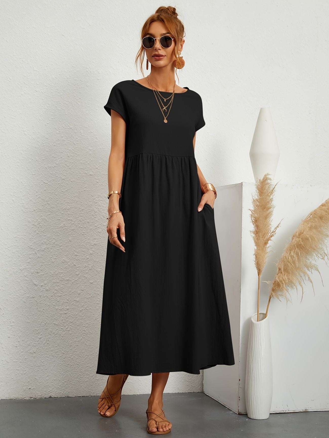 Casual Midi Dress for Everyday Wear