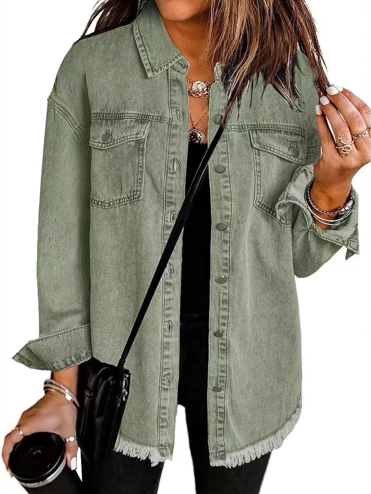 Classic Everyday Denim Jacket for Women