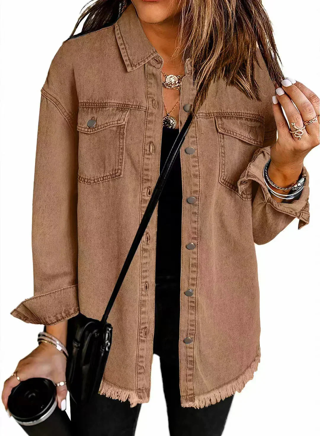 Classic Everyday Denim Jacket for Women