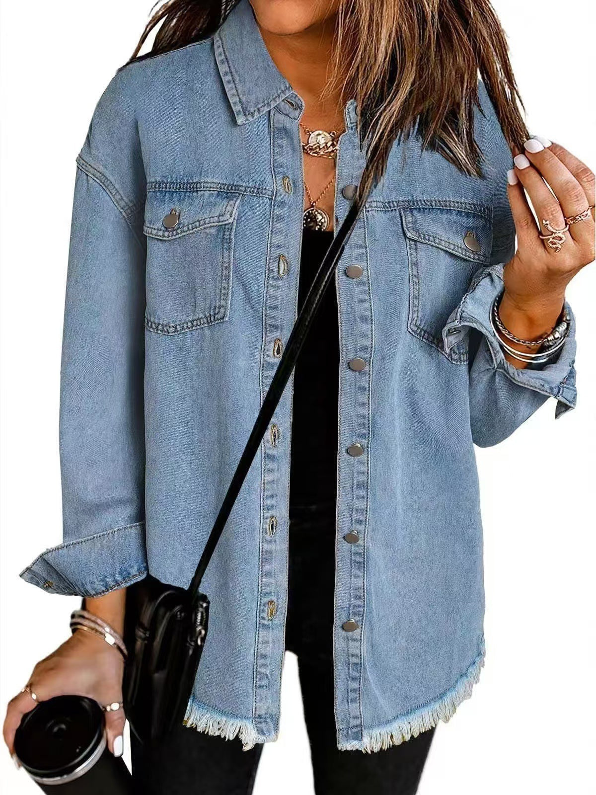 Classic Everyday Denim Jacket for Women