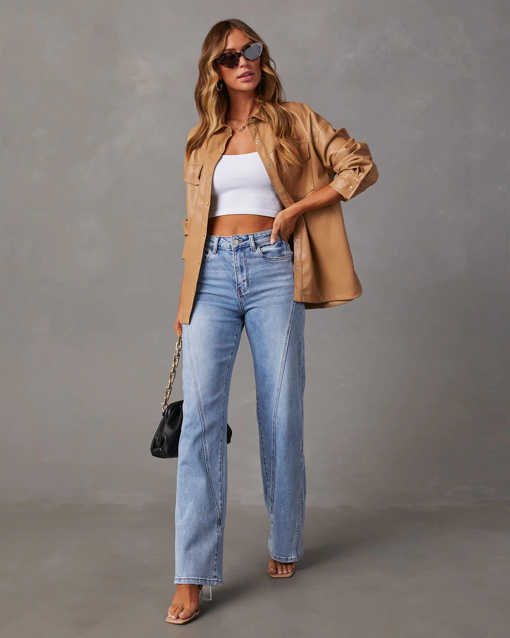 Flared Cut Jeans for Women - Stylish and Comfortable Fit