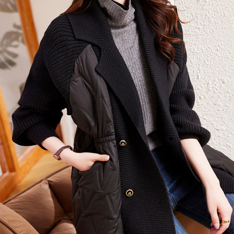 Quilted Winter Cardigan for Women - Cozy & Stylish Outerwear