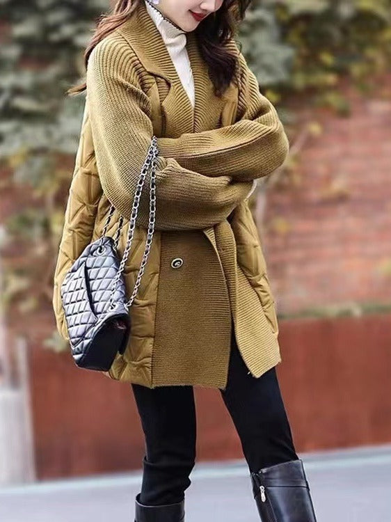 Quilted Winter Cardigan for Women - Cozy & Stylish Outerwear