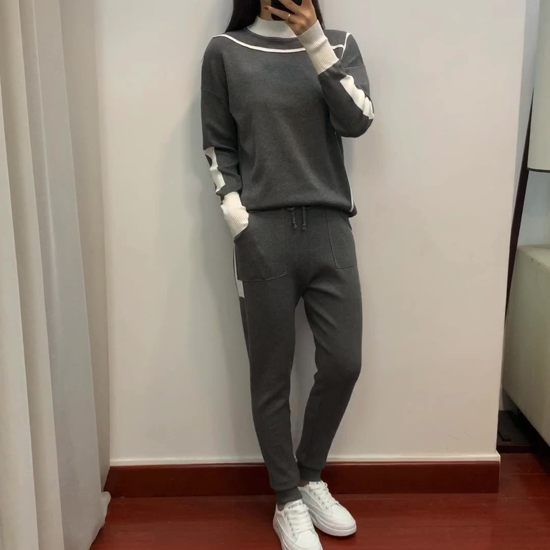 Blouse and Lightweight Mesh Trousers Set