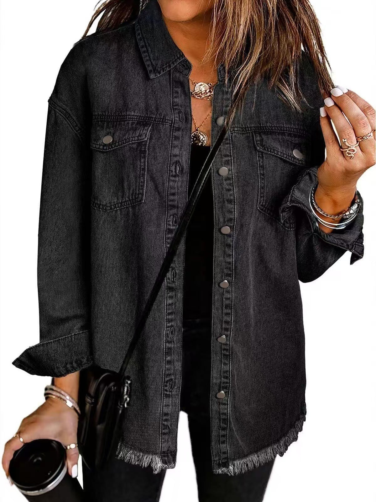 Classic Everyday Denim Jacket for Women