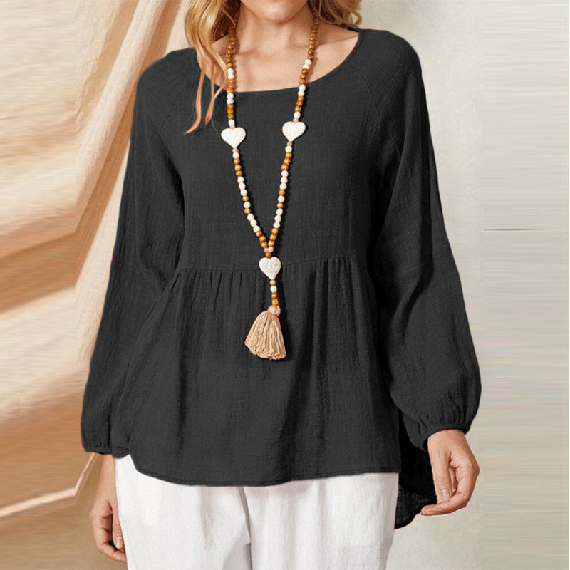 Peplum Detail Blouse for a Stylish Look
