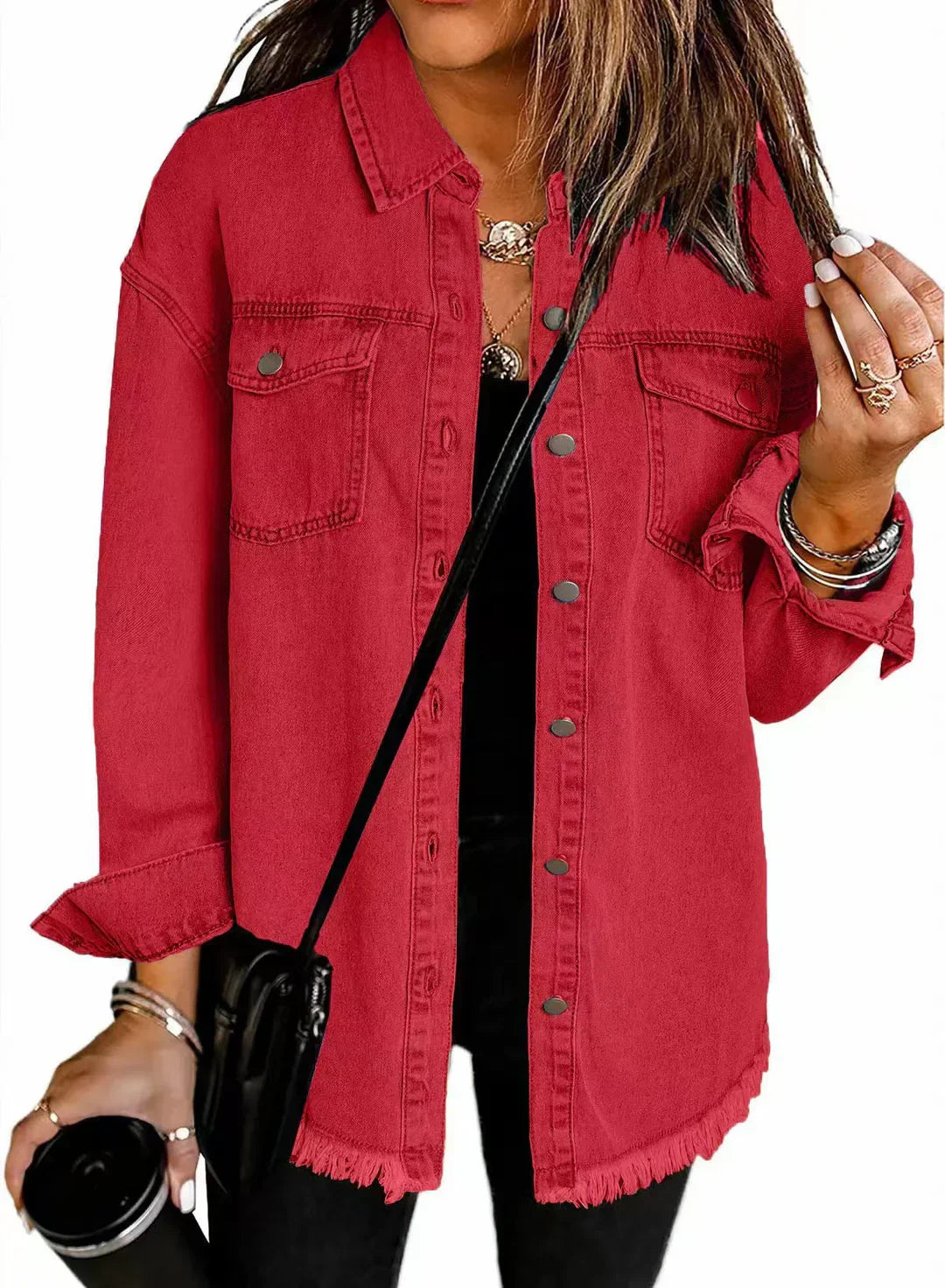 Classic Everyday Denim Jacket for Women