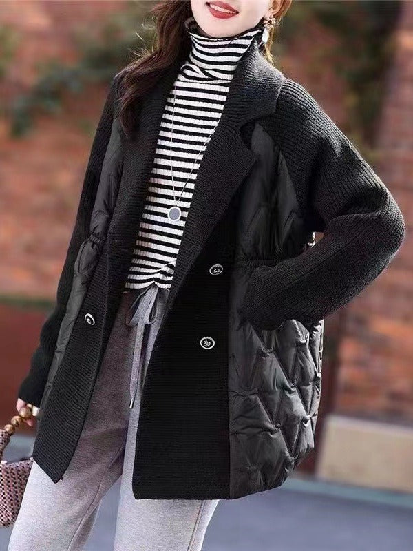 Quilted Winter Cardigan for Women - Cozy & Stylish Outerwear